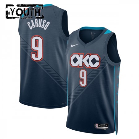 Dres Oklahoma City Thunder Alex Caruso Nike 2025-26 City Edition Crno Swingman - Dječji